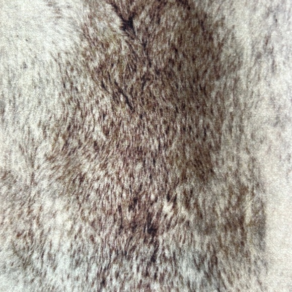 Scotch & Soda / Maison Scotch Boudoir Pencil Skirt Suede 2 Neutral - Picture 5 of 12